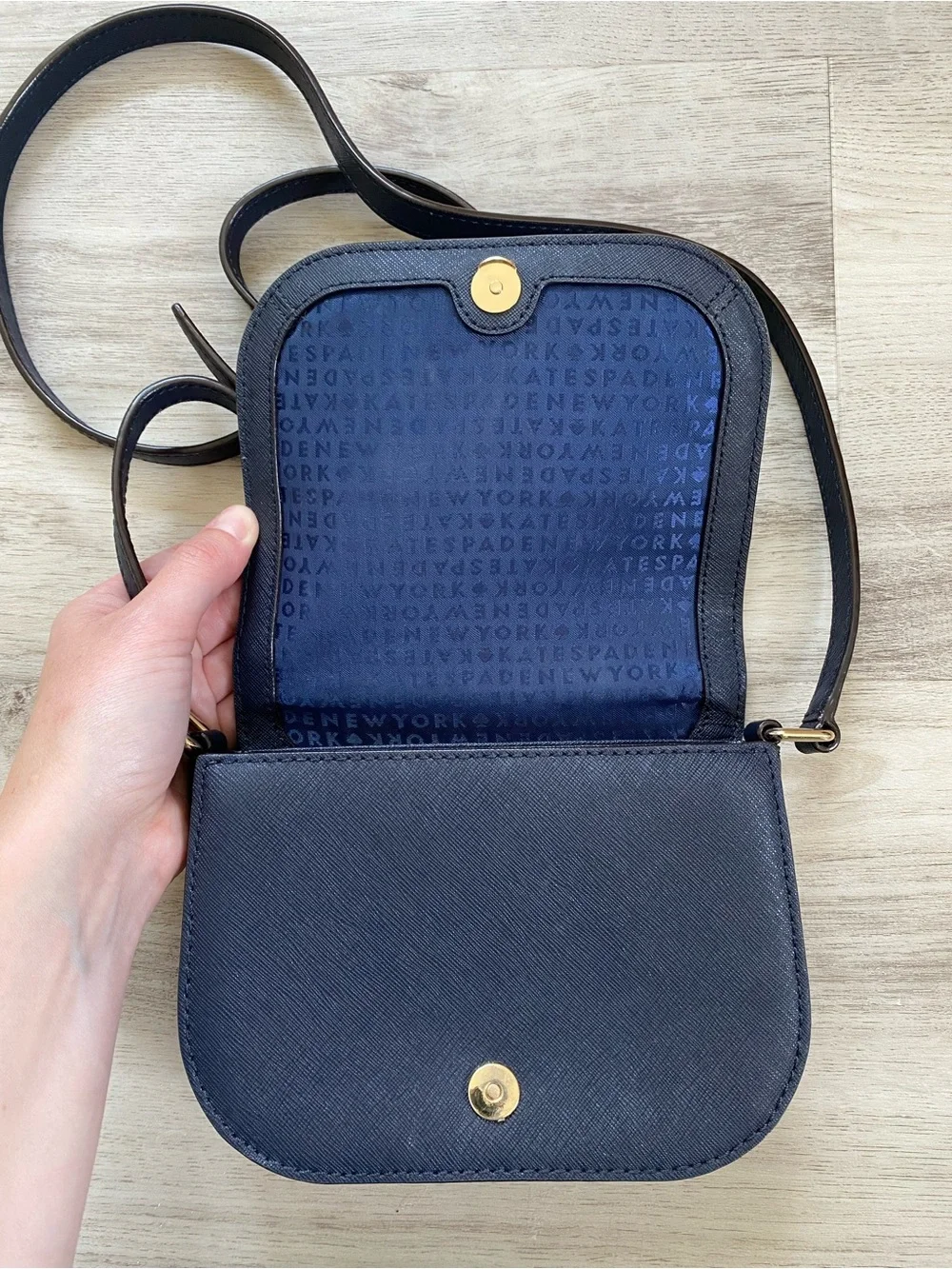 Kate Spade Laurel Way Carsen Crossbody Navy Small